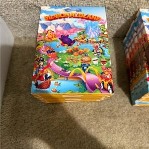 McDonald's Bright Orange Puzzle Box